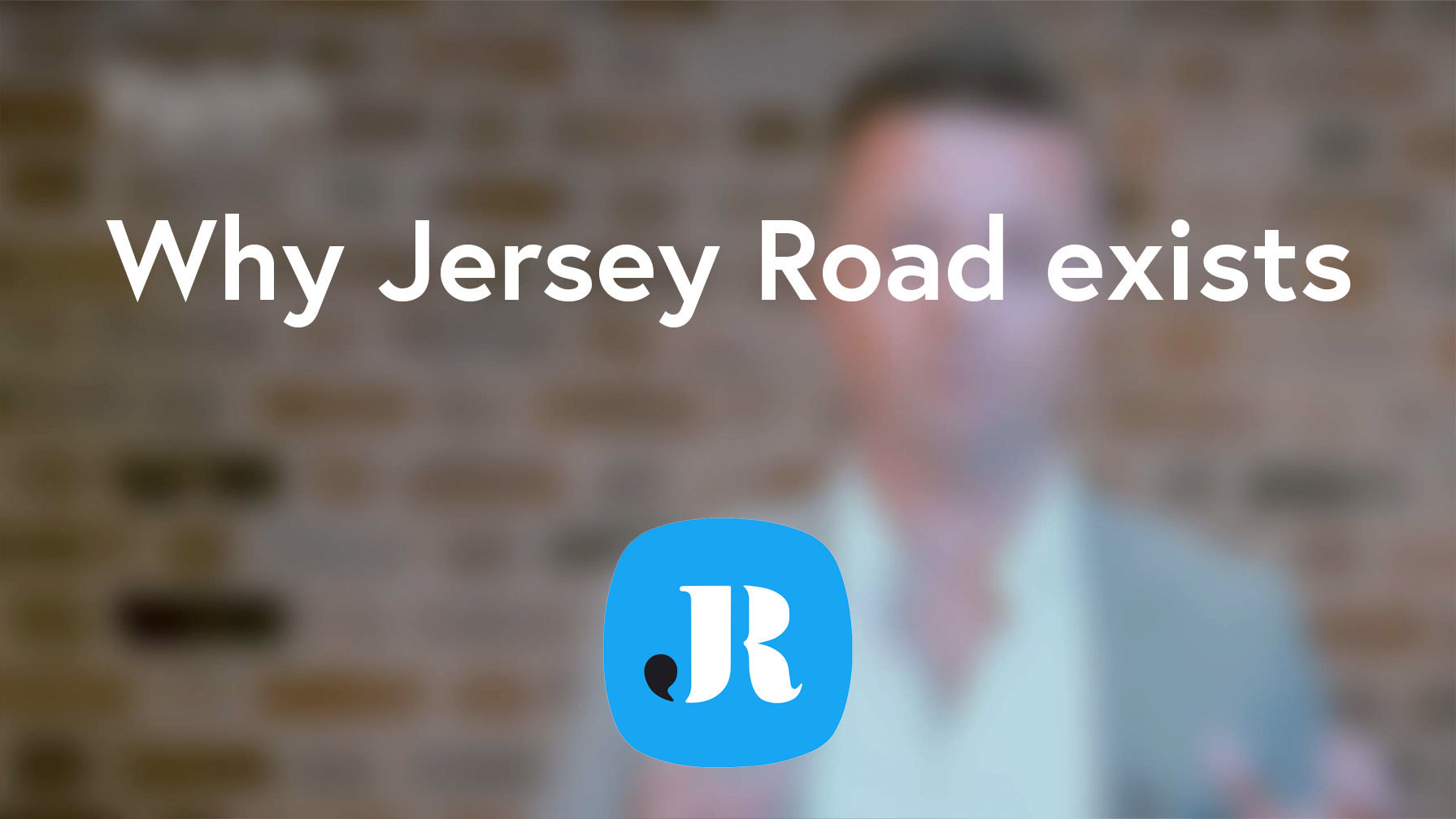 Why jersey road exists 1